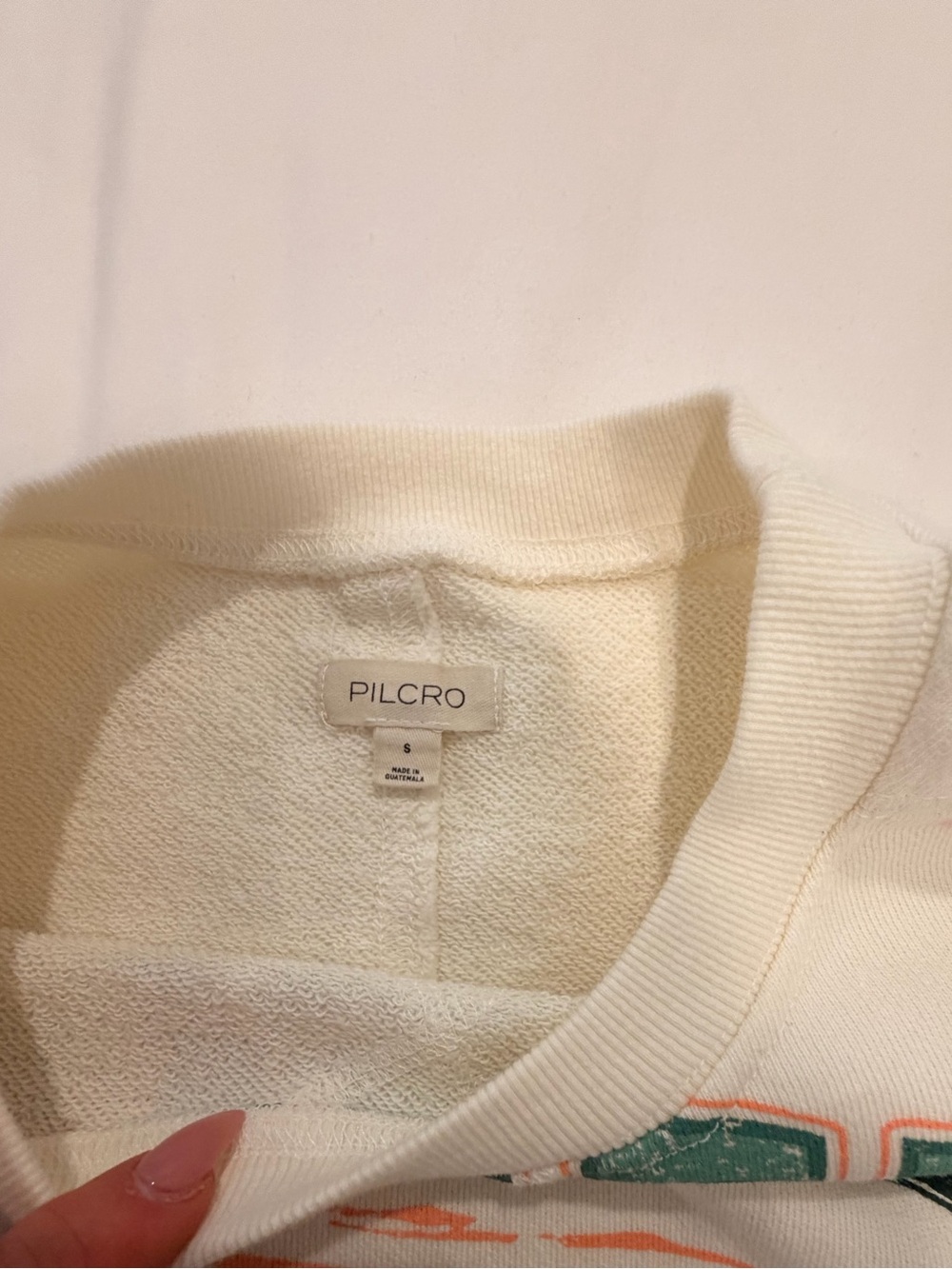 ANTHROPOLOGIE Pilcro Niki Bubble Graphic Print Sweatshirt - Picture 6 of 7
